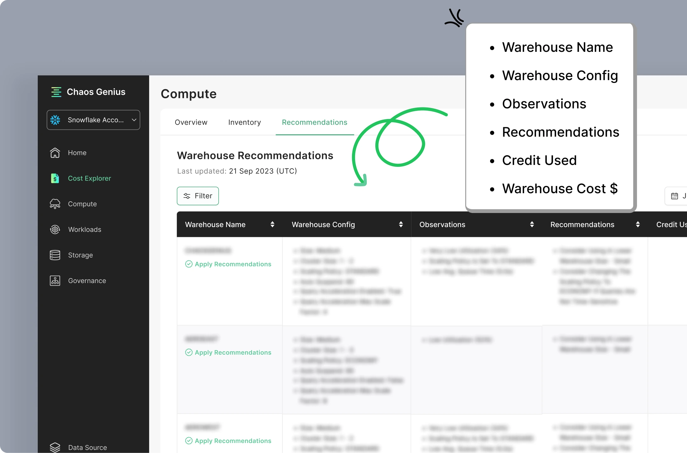 WHRecommendationScreen